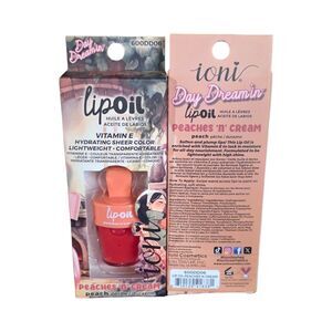 IONI Day Dreamin Lip Oil Peaches n Cream Peach Vitamin E Hydrating